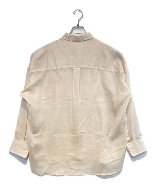 Curensology（カレンソロジー）Curensology (カレンソロジー) シアーシャツ ベージュ サイズ:Freeの古着・服飾アイテム