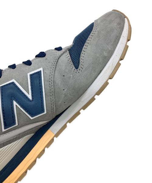 NEW BALANCE（ニューバランス）NEW BALANCE (ニューバランス) CM996EI2 グレー×ネイビー サイズ:US9.5の古着・服飾アイテム