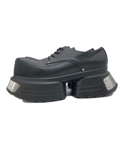GRANCY（グランシー）GRANCY (グランシー) Metal Plate Leather Shoes ブラック サイズ:不明の古着・服飾アイテム