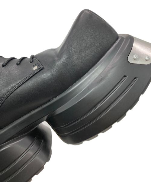 GRANCY（グランシー）GRANCY (グランシー) Metal Plate Leather Shoes ブラック サイズ:不明の古着・服飾アイテム