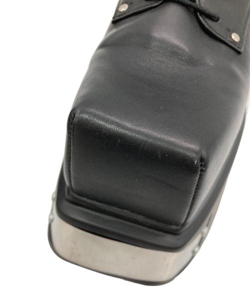 GRANCY（グランシー）GRANCY (グランシー) Metal Plate Leather Shoes ブラック サイズ:不明の古着・服飾アイテム