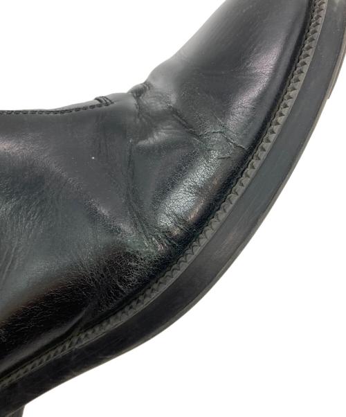 GUCCI（グッチ）GUCCI (グッチ) Lether Chelsea Boots ブラック サイズ:8 1/2の古着・服飾アイテム