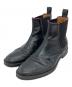 GUCCI（グッチ）の古着「Lether Chelsea Boots」｜ブラック