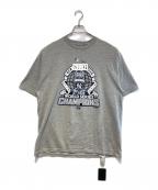 KITH×NewYorkYankeesキス×）の古着「プリントTシャツ」｜グレー