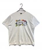 KITHキス）の古着「ロゴプリントTシャツ」｜ホワイト