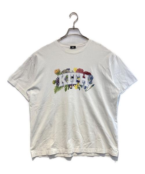 KITH（キス）KITH (キス) ロゴプリントTシャツ ホワイト サイズ:Freeの古着・服飾アイテム