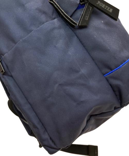 PORTER GIRL（ポーターガール）PORTER GIRL (ポーターガール) MOUSSE  DAYPACK ネイビーの古着・服飾アイテム