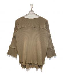 kotohayokozawa（コトハヨコザワ）の古着「プリーツカットソー」｜グリーン