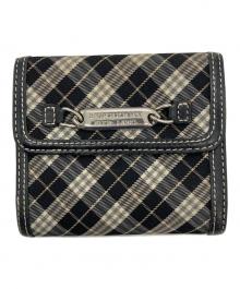 BURBERRY BLUE LABEL（バーバリー ブルー レーベル）の古着「2つ折り財布」｜グレー