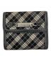 BURBERRY BLUE LABEL（バーバリー ブルー レーベル）の古着「2つ折り財布」｜グレー