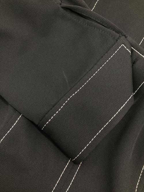 CELFORD（セルフォード）CELFORD (セルフォード) ビットベルト付きフレアワンピース ブラック サイズ:38の古着・服飾アイテム