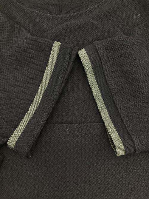 FRED PERRY（フレッドペリー）FRED PERRY (フレッドペリー) Tipped Cuff Pique Tee ブラック サイズ:Mの古着・服飾アイテム
