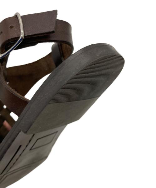 STEVEN ALAN（スティーブンアラン）STEVEN ALAN (スティーブンアラン) MESH SANDALS ブラウン サイズ:36の古着・服飾アイテム