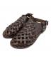 STEVEN ALAN（スティーブンアラン）の古着「MESH SANDALS」｜ブラウン