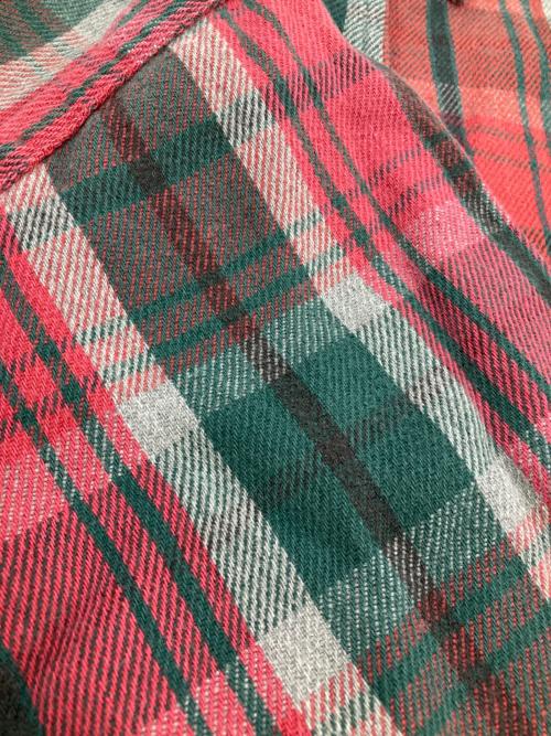 big mac（ビッグマック）big mac (ビッグマック) ［古着］チェックネルシャツ レッド×グリーン サイズ:Lの古着・服飾アイテム