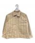 STEVEN ALAN（スティーブンアラン）の古着「CHECK DRIZZLER JACKET」｜ベージュ
