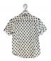 Vivienne Westwood man (ヴィヴィアン ウェストウッド マン) スターS/Sリネンシャツ ホワイト×ブラック サイズ:46：7000円