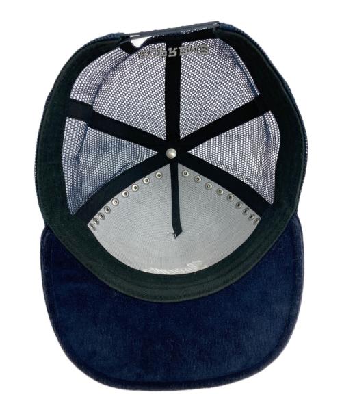 SUPREME（シュプリーム）SUPREME (シュプリーム) Studded Velvet Mesh Back 5-Panel Cap ネイビーの古着・服飾アイテム