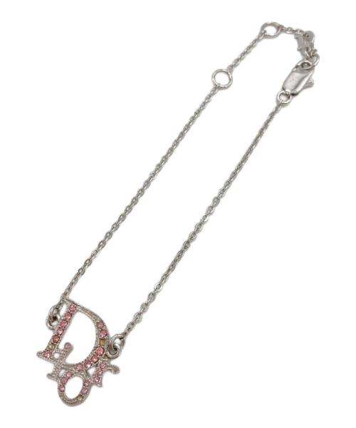 Christian Dior（クリスチャン ディオール）Christian Dior (クリスチャン ディオール) ストーンロゴブレスレットの古着・服飾アイテム