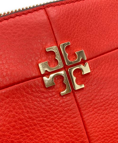 TORY BURCH（トリーバーチ）TORY BURCH (トリーバーチ) レザーショルダーバッグ オレンジの古着・服飾アイテム