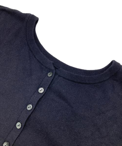 JOURNAL STANDARD（ジャーナルスタンダード）JOURNAL STANDARD (ジャーナルスタンダード) コットンシルクミックス2WAYヘンリーネックプルオーバー ネイビー サイズ:FREE 未使用品の古着・服飾アイテム