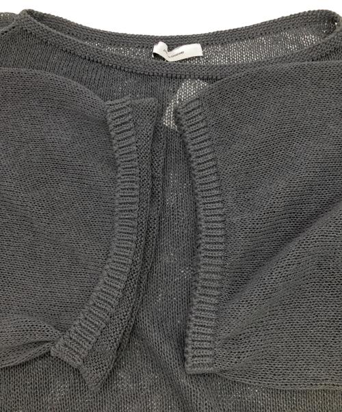 JOURNAL STANDARD（ジャーナルスタンダード）JOURNAL STANDARD (ジャーナルスタンダード) ペーパーヤーンサマールーズプルオーバー グレー サイズ:FREEの古着・服飾アイテム