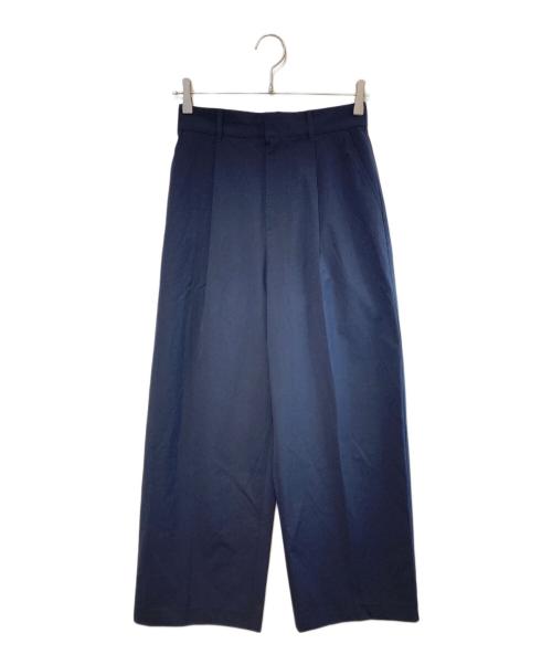 JOURNAL STANDARD（ジャーナルスタンダード）JOURNAL STANDARD (ジャーナルスタンダード) リネンナイロンストレッチスラックス ネイビー サイズ:38の古着・服飾アイテム