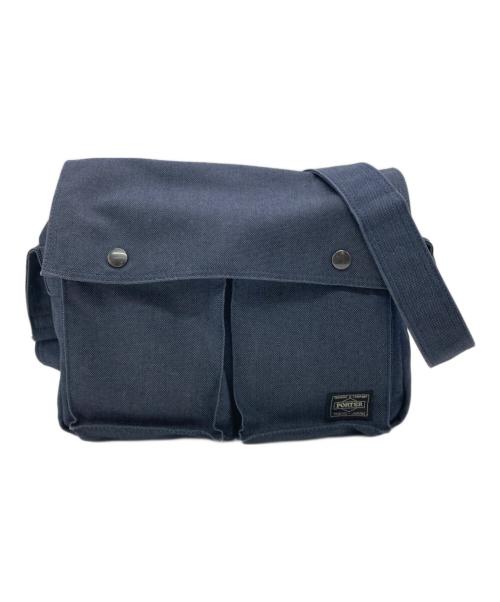 PORTER（ポーター）PORTER (ポーター) SMOKY  SHOULDER BAG ネイビーの古着・服飾アイテム