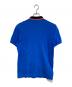 RAF SIMONS (ラフシモンズ) FRED PERRY (フレッドペリー) ロゴ刺繍ポロシャツ ブルー サイズ:38：6000円