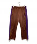 Needlesニードルズ）の古着「Track Pant - Poly Smooth」｜ブラウン×パープル