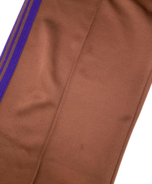 Needles（ニードルズ）Needles (ニードルズ) Track Pant - Poly Smooth ブラウン×パープル サイズ:Mの古着・服飾アイテム