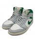 NIKE（ナイキ）の古着「AIR JORDAN 1 MID」｜ホワイト×グリーン