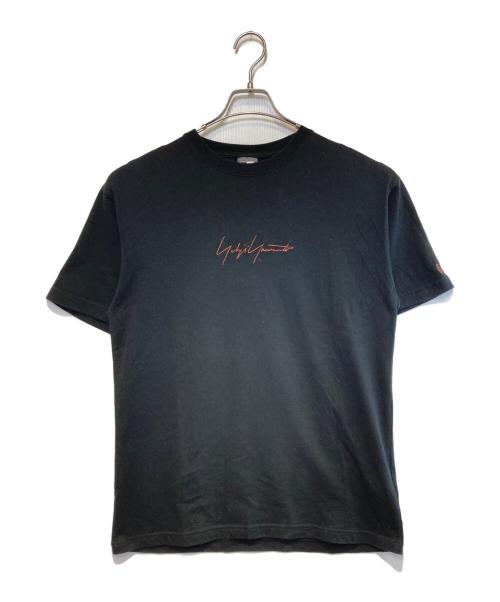 New Era（ニューエラ）New Era (ニューエラ) Yohji Yamamoto pour homme (ヨウジヤマモト プールオム) NEW ERA TEE ブラック サイズ:Lの古着・服飾アイテム