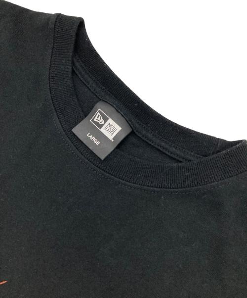 New Era（ニューエラ）New Era (ニューエラ) Yohji Yamamoto pour homme (ヨウジヤマモト プールオム) NEW ERA TEE ブラック サイズ:Lの古着・服飾アイテム