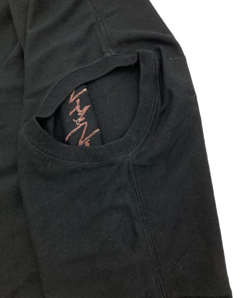 New Era（ニューエラ）New Era (ニューエラ) Yohji Yamamoto pour homme (ヨウジヤマモト プールオム) NEW ERA TEE ブラック サイズ:Lの古着・服飾アイテム