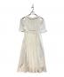 HER LIP TO (ハーリップトゥ) Open Shoulder Tuck Shirt Dress ホワイト サイズ:S：7000円