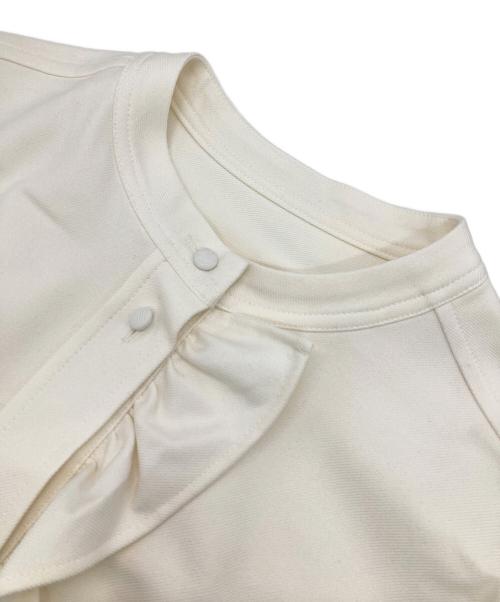 rosy monster（ロージーモンスター）rosy monster (ロージーモンスター) warmy ruffle tunic ホワイト サイズ:FREE 未使用品の古着・服飾アイテム