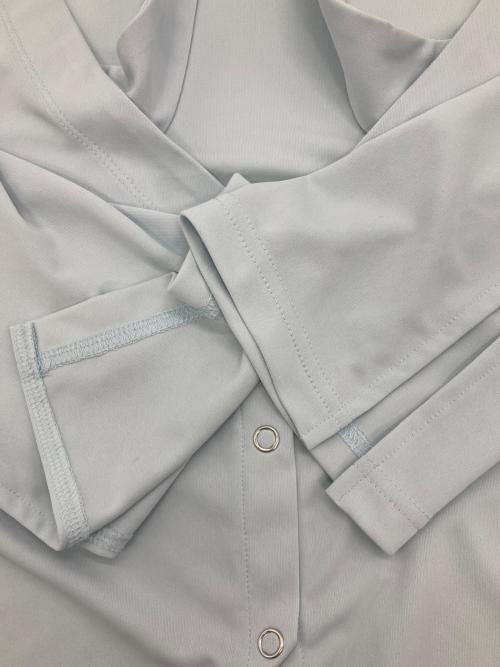 ILANIS（イラニス）ILANIS (イラニス) 2way Ease Cardigan ブルー サイズ:FREEの古着・服飾アイテム