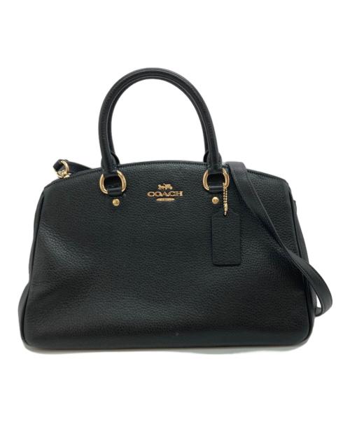 COACH（コーチ）COACH (コーチ) サバンナキャリーオールバッグ ブラックの古着・服飾アイテム