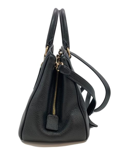 COACH（コーチ）COACH (コーチ) サバンナキャリーオールバッグ ブラックの古着・服飾アイテム
