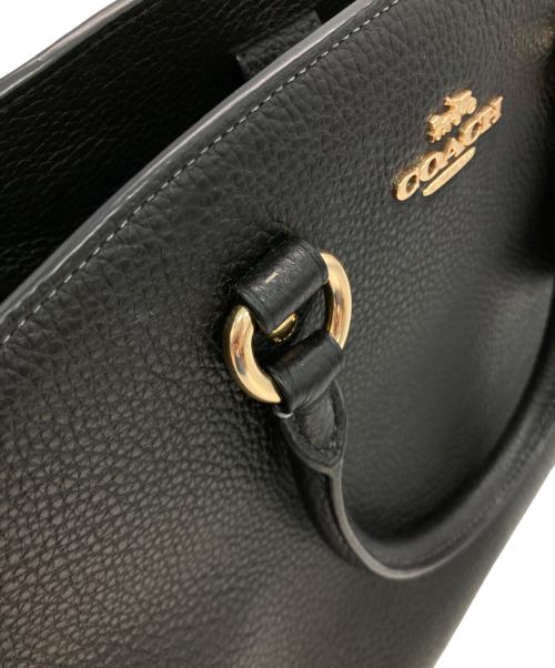 COACH（コーチ）COACH (コーチ) サバンナキャリーオールバッグ ブラックの古着・服飾アイテム