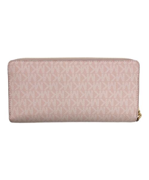 MICHAEL KORS（マイケルコース）MICHAEL KORS (マイケルコース) ロングウォレット ピンクの古着・服飾アイテム