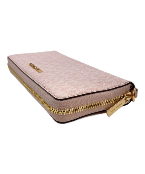 MICHAEL KORS（マイケルコース）MICHAEL KORS (マイケルコース) ロングウォレット ピンクの古着・服飾アイテム