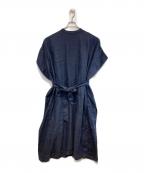 HYKEハイク）の古着「LINEN DRESS」｜ネイビー