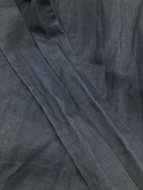 HYKE（ハイク）HYKE (ハイク) LINEN DRESS ネイビー サイズ:2の古着・服飾アイテム