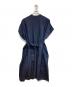 HYKE（ハイク）の古着「LINEN DRESS」｜ネイビー