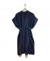 HYKE (ハイク) LINEN DRESS ネイビー サイズ:2：12000円