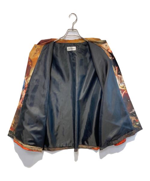 &ellecy（アンドエルシー）&ellecy (アンドエルシー) 聖画プリントジャケット ベージュ サイズ:Mの古着・服飾アイテム