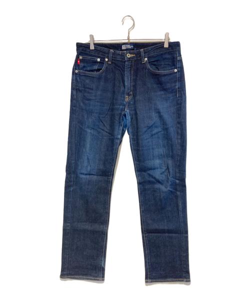 stussy（ステューシー）stussy (ステューシー) バックプリントデニムパンツ インディゴ サイズ:34の古着・服飾アイテム