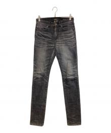 Saint Laurent Paris（サンローランパリ）の古着「スキニーフィットジーンズ」｜ブラック
